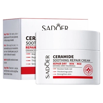 Восстанавливающий крем для лица с экстрактом керамидов Sadoer Ceramide Soothing Repair Cream, 50 мл