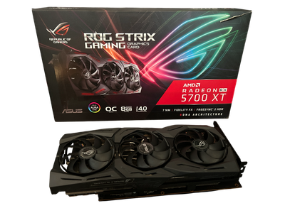 Відеокарта RX 5700 XT 8GB Asus ROG Strix OC GDDR6 (ROG-STRIX-RX5700XT-O8G-GAMING) Б/В