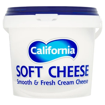 Сир крем Вершковий California Soft Cheese Smooth&Fresh Cream Каліфорнія мякий крем паста Бутербродний Відерко 1000г