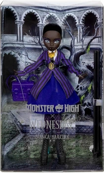 Кукла Монстер Хай Бьянка Барклай Венсдей в школьной форме Monster High Bianca Barclay Doll JDR71 Mattel