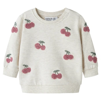 Свитшот Name it Cherry, цвет бежевый, размер 56 (261.13254402.PMEL)