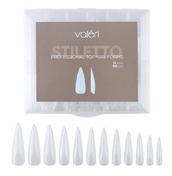 Верхние формы Valeri Top Nail Forms Stiletto 120 шт