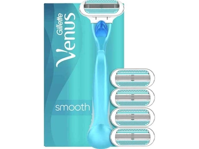 Станок для гоління VENUS 3леза 1шт жіночий Smooth з 5 змінними картриджами