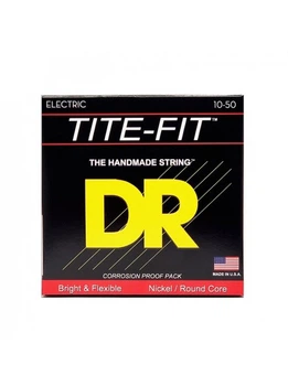 Струни для електрогітари DR Strings Tite-Fit Electric - Medium Heavy (10-50)