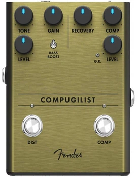 Педаль эффектов Fender Pedal Compugilist Compressor/Distortion