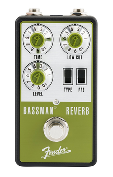 Педаль эффектов Fender Pedal Bassman Reverb