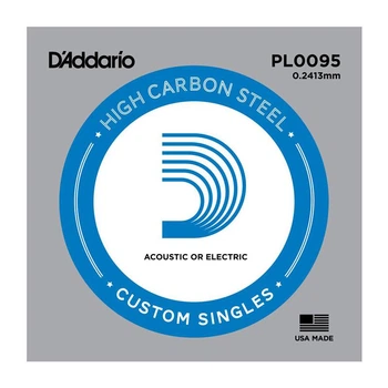 Струна для электрогитары DʼADDARIO PL0095 Plain Steel 0095