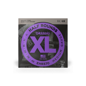 Струны для электрогитары DʼADDARIO EHR370 XL Half Rounds Medium (11-49)