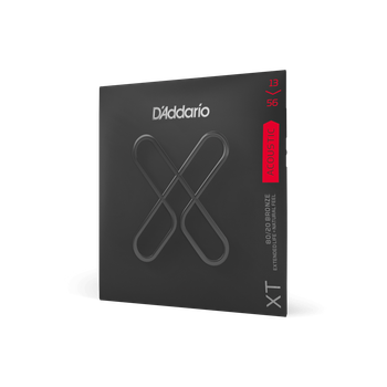 Струны для акустической гитары DʼADDARIO XTABR1356 XT 80/20 Bronze Medium (13-56)