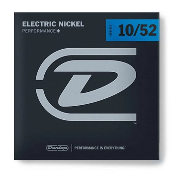 Струны для электрогитары Dunlop DEN1052 Performance+ Electric Guitar Strings (10-52)