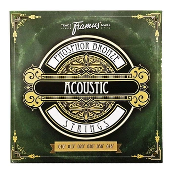 Струны для акустической гитары FRAMUS 47210 Phosphor Bronze Extra Light (10-46)