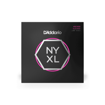 Струны для бас-гитары DʼADDARIO NYXL45100 Regular Light (45-100)