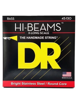Струны для бас-гитары DR Strings HI-Beam Bass - Medium - Long Scale - 5-String (45-130)