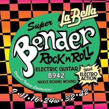 Струны для электрогитары La Bella B942