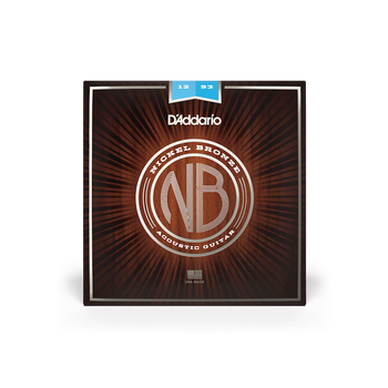 Струни для акустичної гітари DʼADDARIO NB1253 Nickel Bronze Light (12-53)