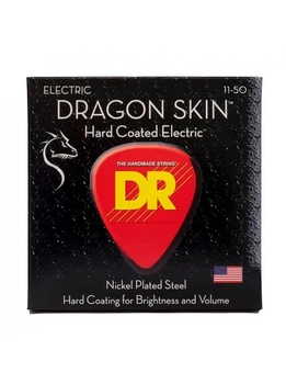 Струны для электрогитары DR Strings Dragon Skin Electric - Heavy (11-50)