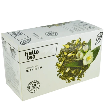 Чай Hello tea Жасмин 20 пакетиків (4820208950145)