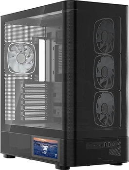 Корпус Modecom VOLCANO AQ400 ARGB BLACK (MC-A-AQ400-4FA-B)