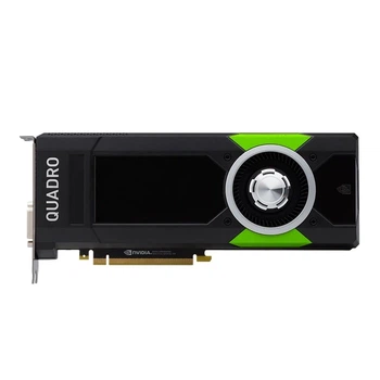Відеокарта NVIDIA Quadro P5000 16 ГБ GDDR5 256-bit PCI Express 3.0 x16 4x DisplayPort DVI-D Б/В для 3D-моделювання, CAD/CAM-проєктування, BIM, архітектурної візуалізації, рендерингу, відеомонтажу та інженерних обчислень