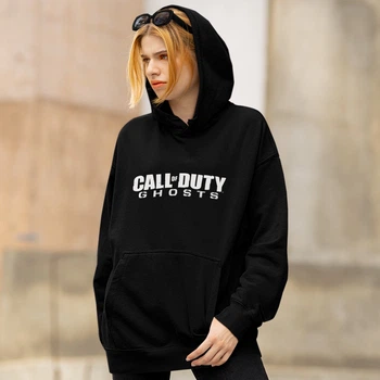 Худі флісовий Call Of Duty (Ghost) 2XL чорний