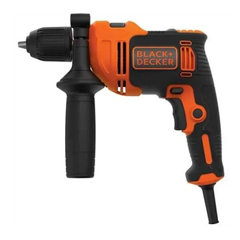 Дрель ударная Black+Decker 550 Вт патрон 13 мм с кейсом BEH550K-QS