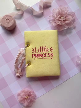 Блокнот ручной работы для девочки Little Princess А6 / Подарок для девочки 5-8 лет