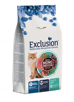 Сухой корм Exclusion Sterilized Tuna для стерилизованных кошек с тунцом 300 г