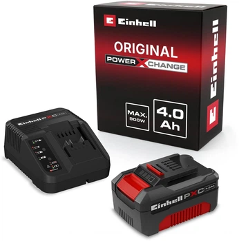 Акумулятор для інструментів + Зарядний пристрій для інструментів Einhell X-Change 18 В Li-Ion 4.0 Агод (4512042)