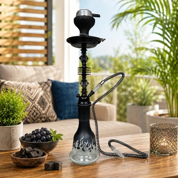 Кальян Hookah Karim Black Plus высотой 57 см на 1 персону