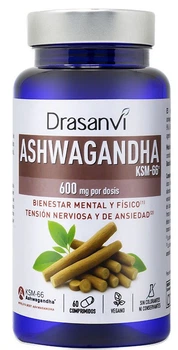 Suplement diety Drasanvi Ashwagandha KSM-66 60 tabletek (8436628330281)
