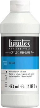 Liquitex 5316 Professional Gesso ґрунт для акрилових фарб світлостійкий готовий до використання 473 мл білий