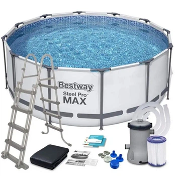 Каркасный бассейн Bestway, полный комплект, 396x122 см, 12690 л (5618w-INT)