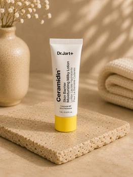 Увлажняющий молочный лосьон для защиты кожи лица Dr. Jart+Ceramidin Skin Barrier Moisturising Milky Lotion