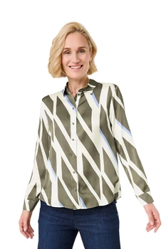 Сорочка GERRY WEBER 40 Зелений 560008/5003