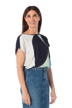 Футболка GERRY WEBER 42 Синій 61715/367
