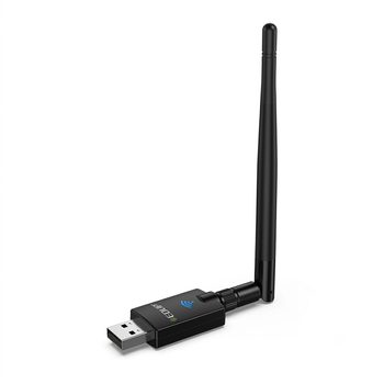 Бездротовий мережевий USB-адаптер EDUP AX900, WiFi 6 дводіапазонний 5G Bluetooth 5.3 з двома входами, приймач WiFi для настільного комп'ютера та ноутбука з зовнішньою антеною EP-AX900