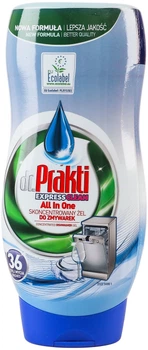 Гель dr. Prakti для мытья посуды в посудомоечных машинах 720 мл (5903855500020)