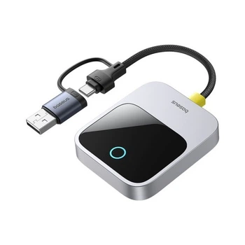 Бездротовий CarPlay-адаптер Baseus C10745100813-00 для автомобіля, сірий