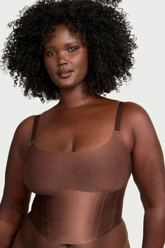 Корректирующая майка Victoria's Secret 44(M) Коричневый (146700)