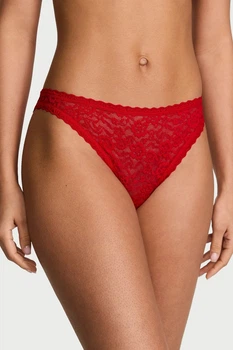 Трусики слип Victoria's Secret 4(L) Красный (148530)