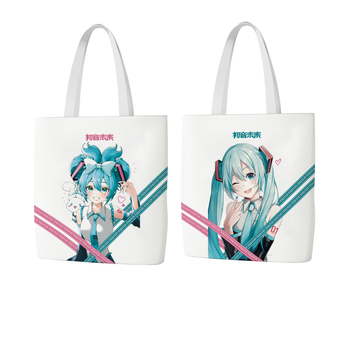 Шоппер эко-сумка Вокалоид Хацуне Мику Vocaloid Hatsune Miku 36 см двухсторонний 2667463653