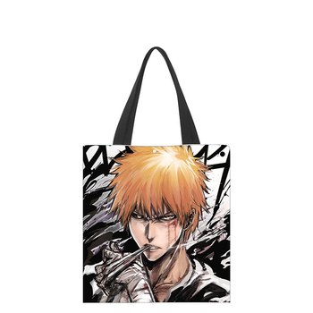 Шопер еко-сумка Бліч Bleach 36 х 33 см двосторонній 2863956242
