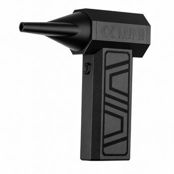 Турбо-струйный вентилятор 130000 об/мин с 5 насадками и USB-C зарядкой