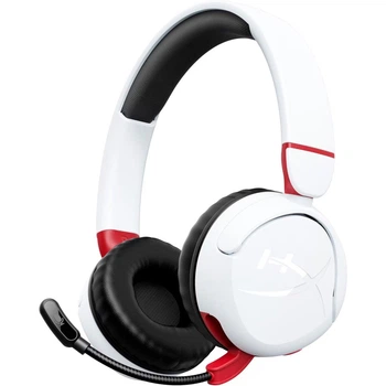 Игровые наушники HyperX Cloud Mini Wireless White (7G8F2AA) [126461]