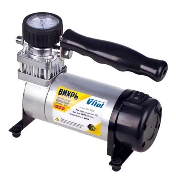 Компресор автомобільний "Вихрь" KA-B12072 100psi/12Amp/35L/прикур.+перехідник