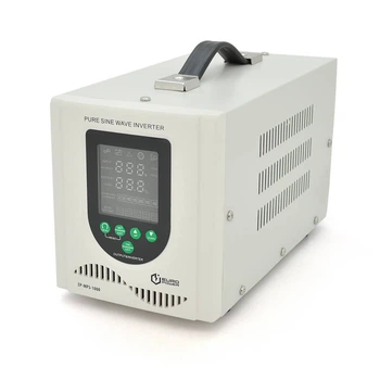 ДБЖ з правильною синусоїдою Europower EP-MPS-1000/12 (700 Вт) 5/10/15/20А, під зовнішню АКБ 12В (AGM/GEL/LFP), Q2 (350*230*190) (UG-39296)