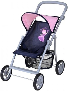Прогулянкова коляска для ляльки Knorrtoys Liba Princess Синя KN16842 (4049491168420)