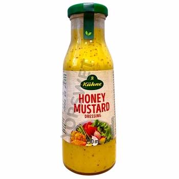 Соус салатний Kuhne Honey and Mustard Dressing медово-гірчичний 250 мл (0009)