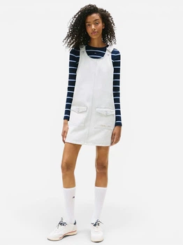 Сарафан джинсовый летний женский Tommy Hilfiger 624686532 L Голубой (1159864299)