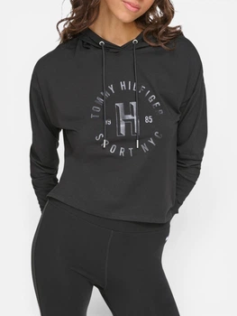 Худи женское Tommy Hilfiger 154581973 XL Черное (1159864184)